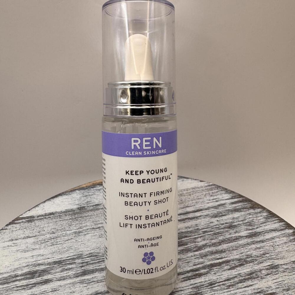 REN Instant Firming Beauty Shot for Face - 1.02oz/30ml - Full Size NEW w/o Box
